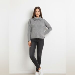 Calvin Klein Cowl Neck Beautiful Sweater. Runs Big!!  Size: Small